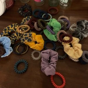 Scrunchies,teletie, fake teletie